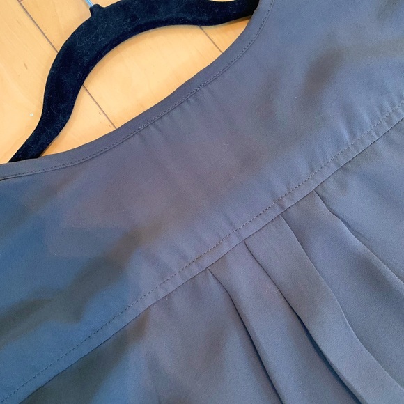 Pleated Sheer Blouse - Picture 6 of 6